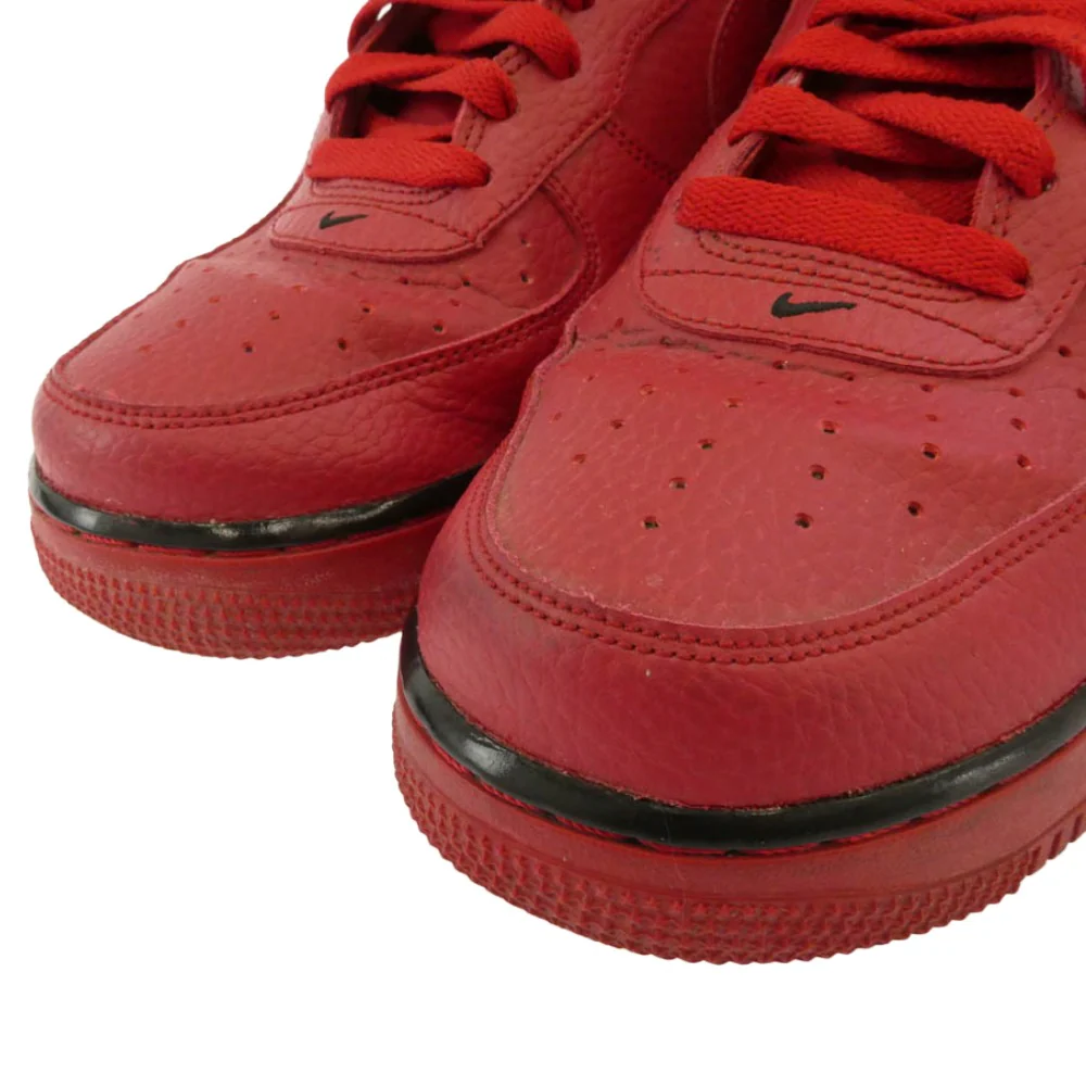 NIKE ナイキ 488298-627 Air Force 1 Low Gym Red エアフォース1 ロー ジムレッド スニーカー レッド系 26.5cm【中古】 - Image 4