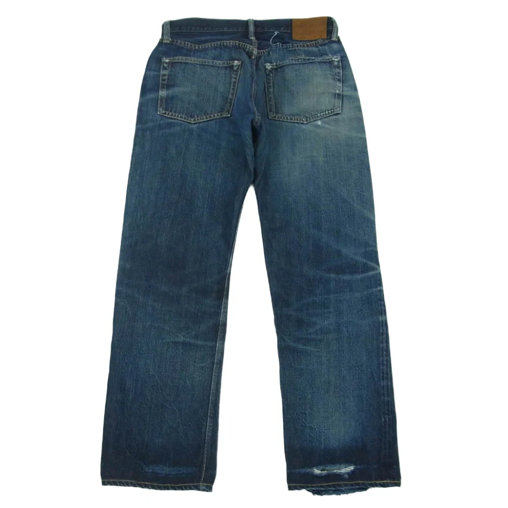 The REAL McCOY'S ザリアルマッコイズ Lot 001XX セルビッチ ボタンフライ デニム パンツ インディゴブルー系 W30 L36【中古】 - Image 2