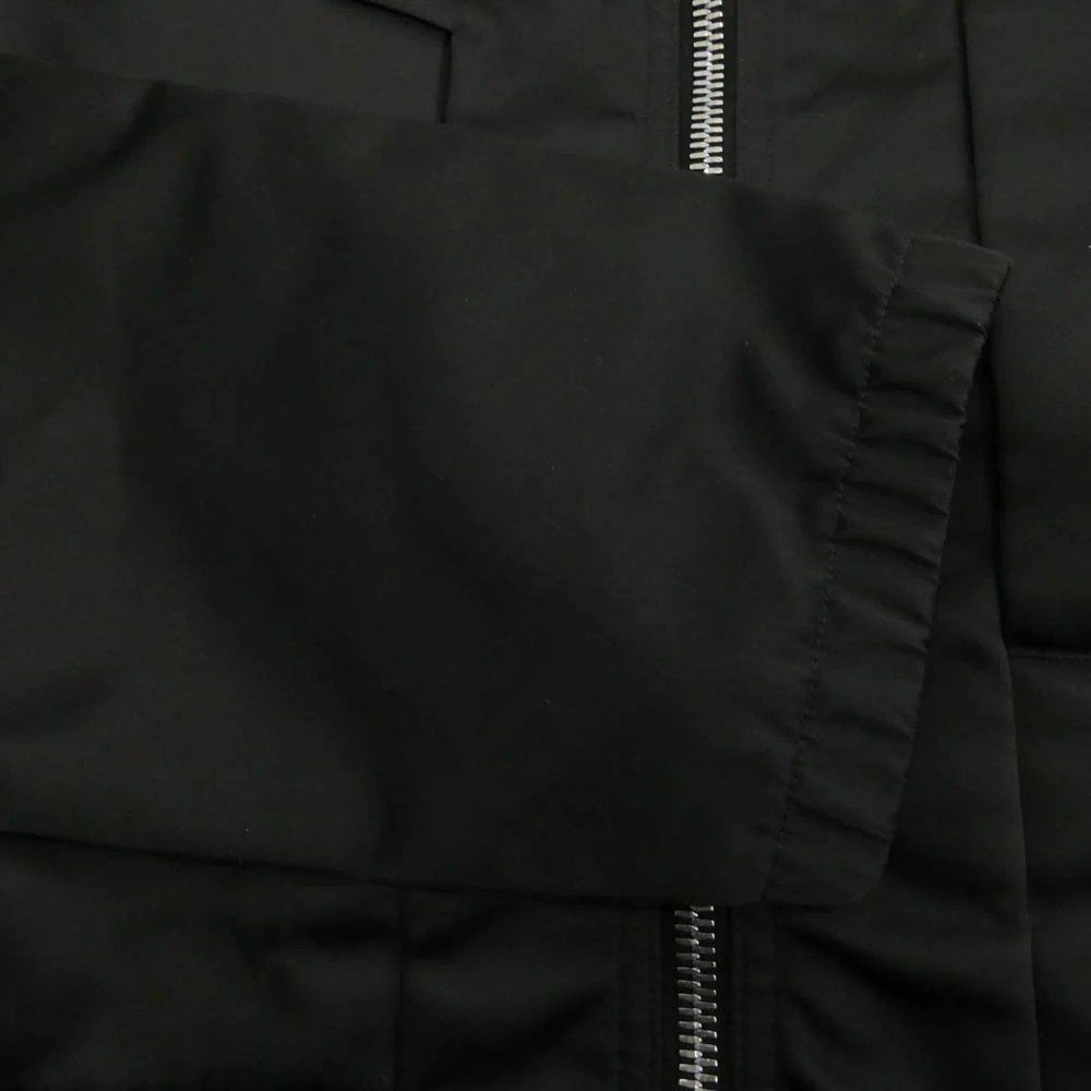 Rick Owens リックオウエンス 24SS RR01D3715-NBR LIDO期 Lido hooded zip-up jacket リド フーデッド ジップアップ ジャケット ブラック系 48【中古】 - Image 4