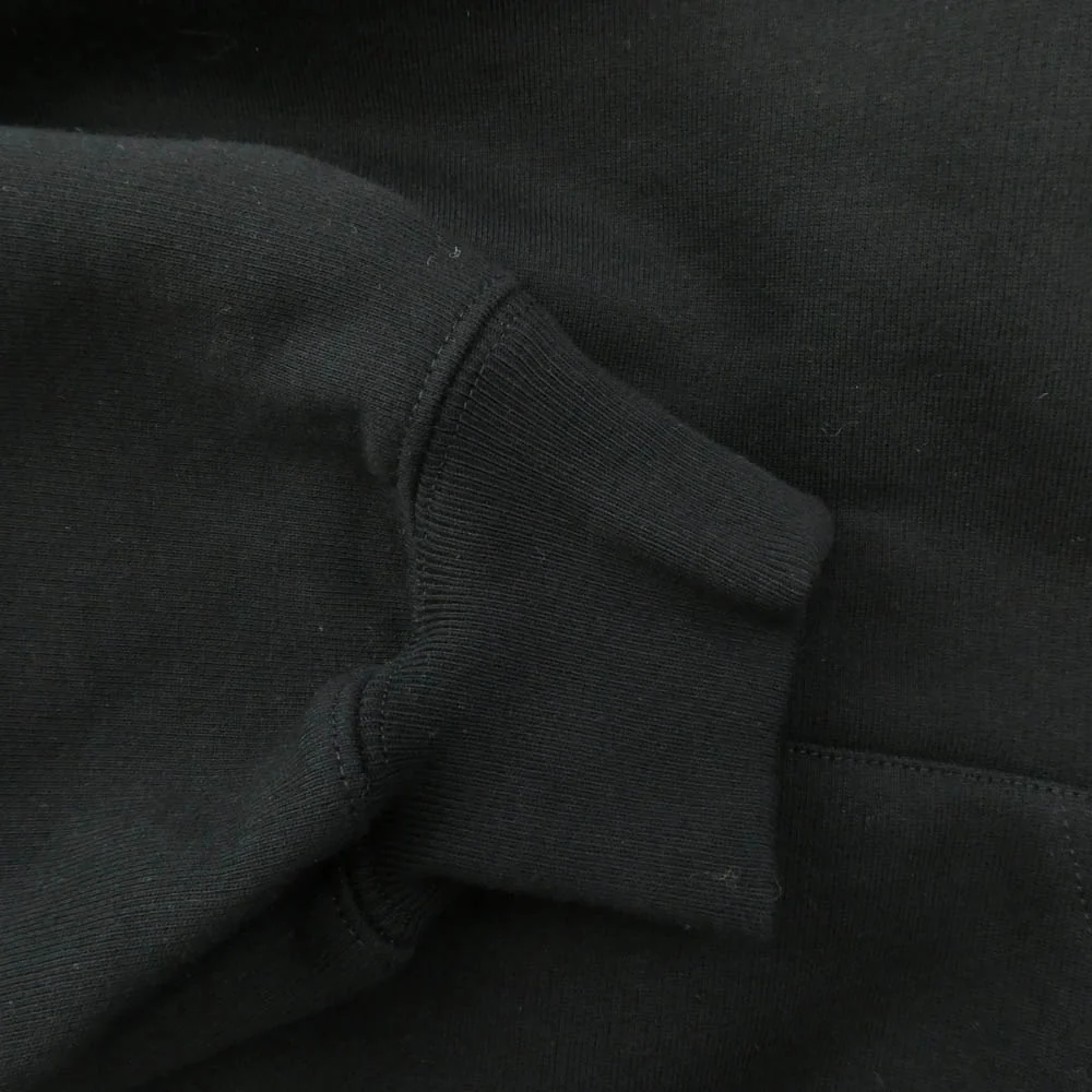 BALENCIAGA バレンシアガ 578135 TIV84 Logo Medium Fit Hoodie ロゴ プリント プルオーバー フーディー パーカー ブラック系 XS【美品】【中古】 - Image 4