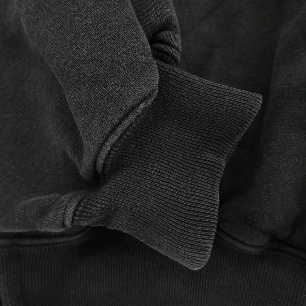 BALENCIAGA バレンシアガ 826148 TSVI8 Belleville Hoodie バック プリント ダブルジップ ジップアップ フーディ パーカー ブラック系 2【極上美品】【中古】 - Image 4