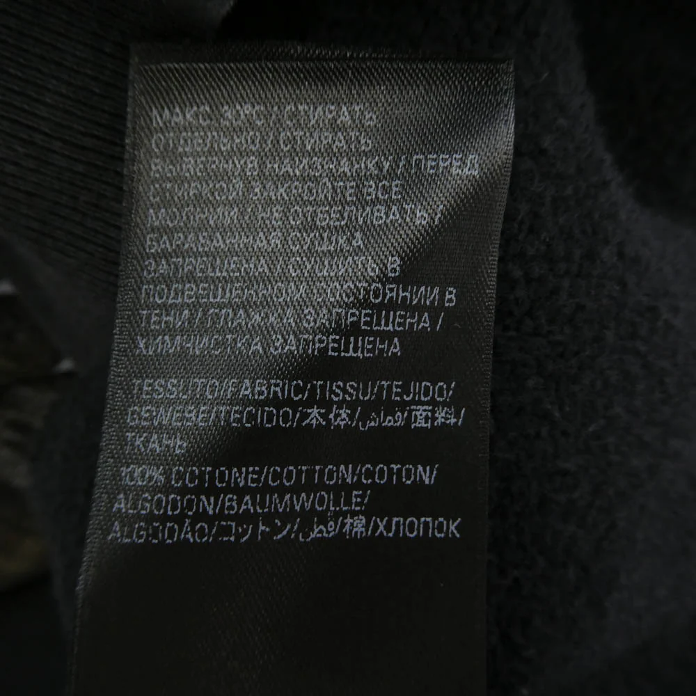 BALENCIAGA バレンシアガ 826148 TSVI8 Belleville Hoodie バック プリント ダブルジップ ジップアップ フーディ パーカー ブラック系 2【極上美品】【中古】 - Image 6