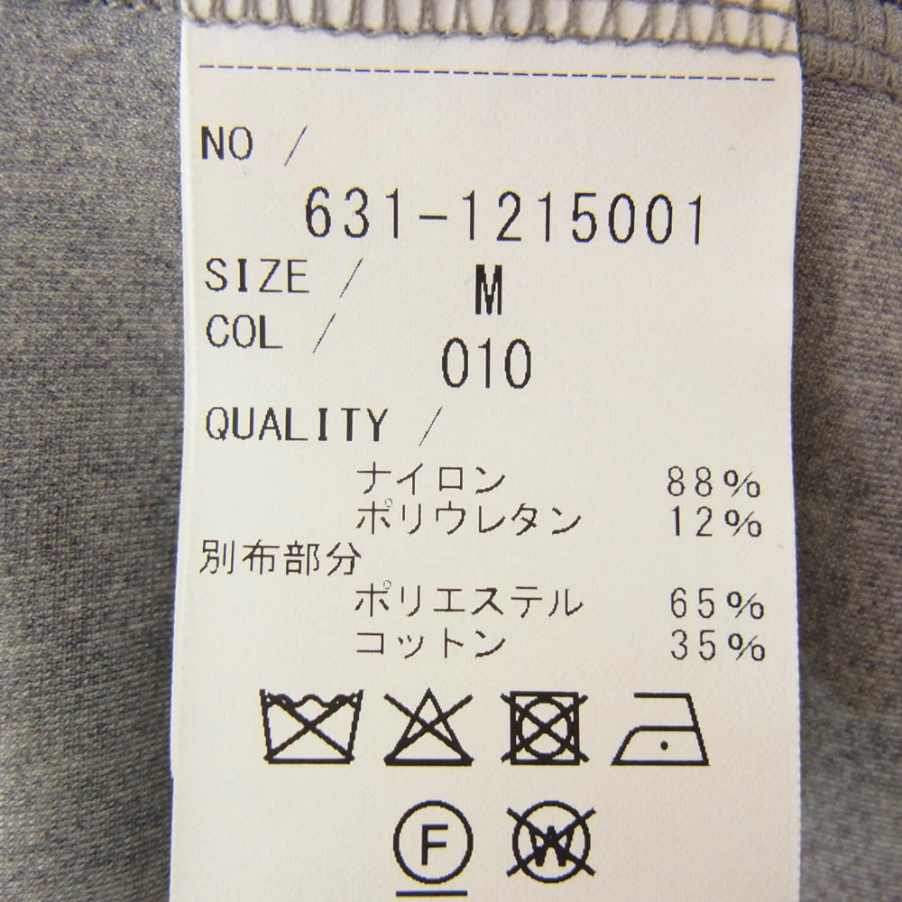 TORNADO MART トルネードマート 631-1215001 デニム転写 ストレッチ 七分袖 カッタウェイカラー シャツ ブラック系 M【中古】 - Image 6