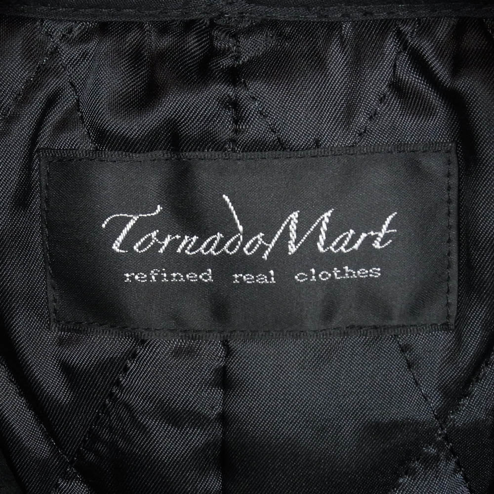 TORNADO MART トルネードマート 20-01366 T/Cスエード フェイクスエード 中綿 裏キルティング ジャケット ブラック系 M【中古】 - Image 5