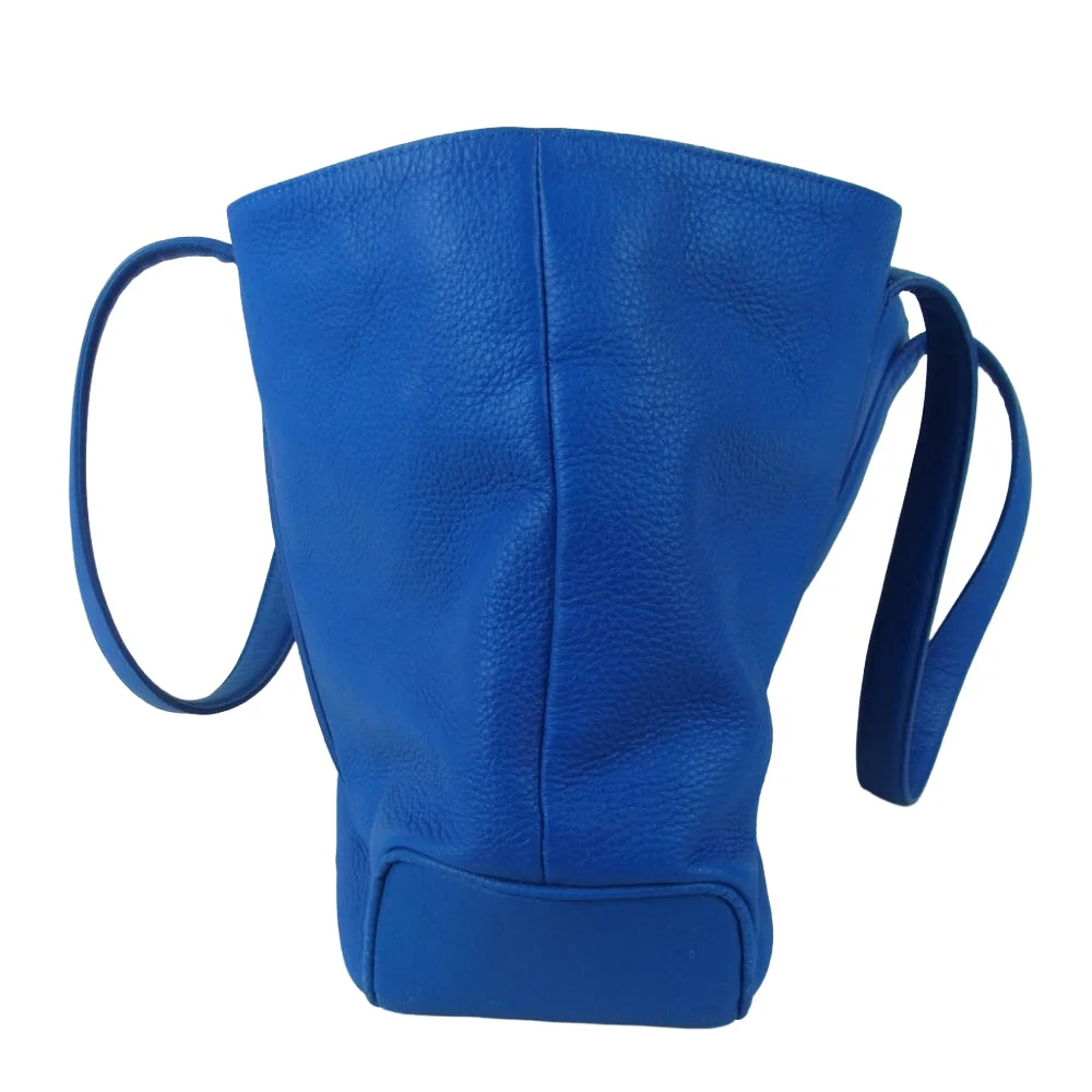 PELLE MORBIDA ペッレモルビダ レザー トート バッグ ブルー系【中古】 - Image 3