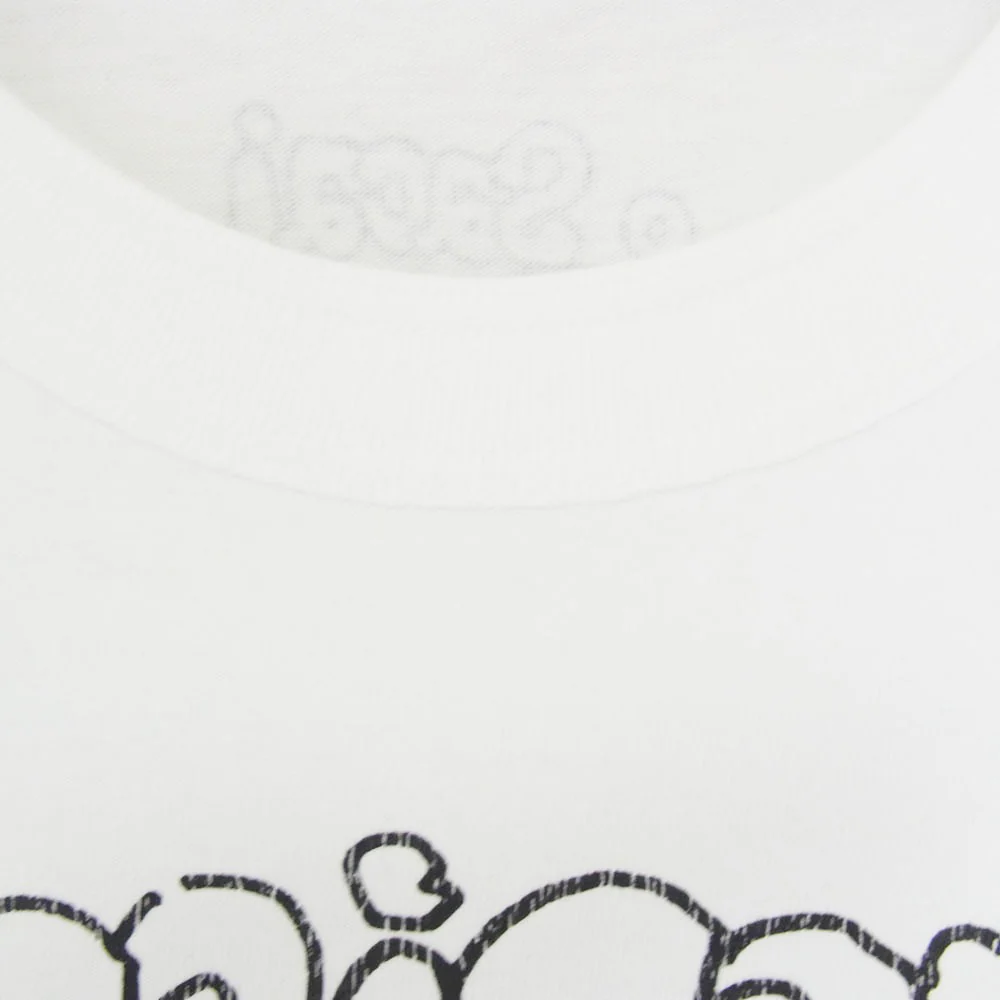 Sacai サカイ 24AW 24-0820S × Gonz sacaigonz プリント クルーネック 半袖 Tシャツ ホワイト系 2【中古】 - Image 3