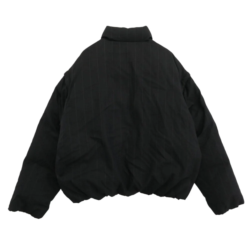 シーオール SAU41 DO181 M-002 MINIMAL DOWN JACKET チョークストライプ ミニマル ダウンジャケット ダークネイビー系 3【中古】 - Image 2