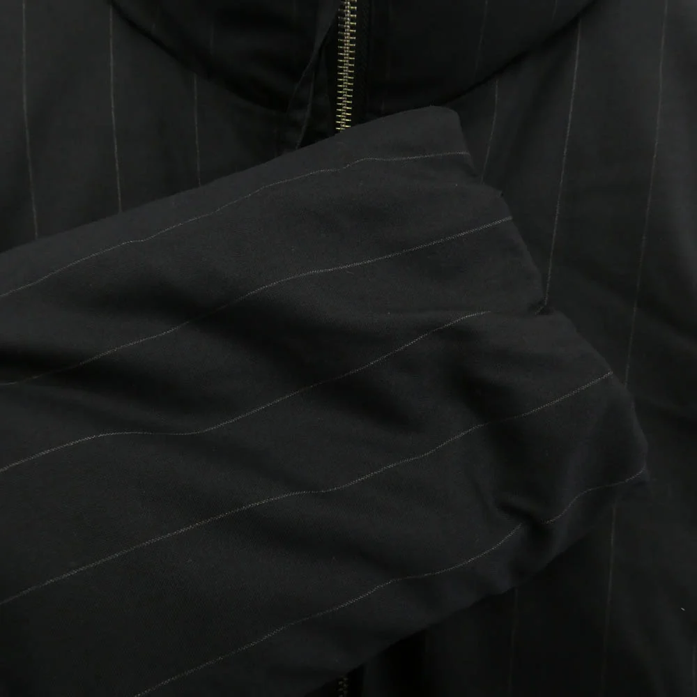 シーオール SAU41 DO181 M-002 MINIMAL DOWN JACKET チョークストライプ ミニマル ダウンジャケット ダークネイビー系 3【中古】 - Image 4