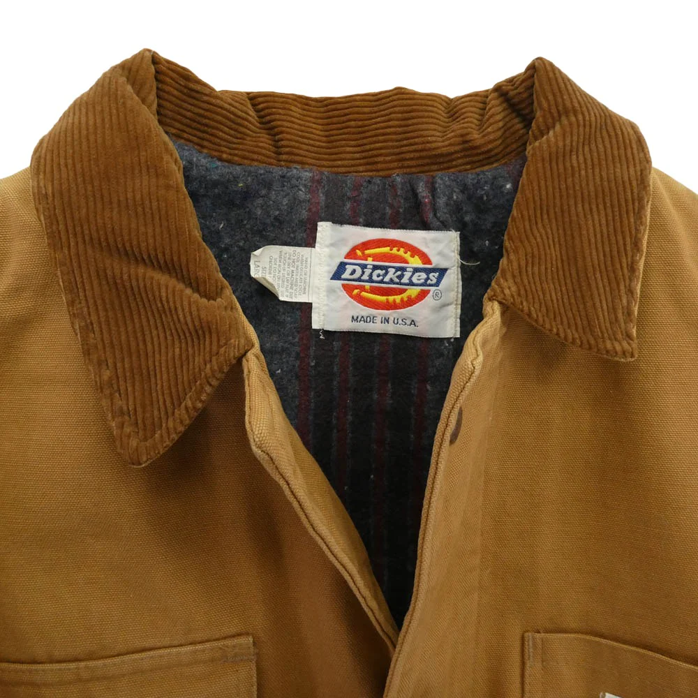 Dickies ãã£ãããŒãº USA補 ããã¯ãžã£ã±ãã ãã«ãŸã³ ã«ããŒãªãŒã« ãã©ãŠã³ç³» Lãäžå€ã - Image 3