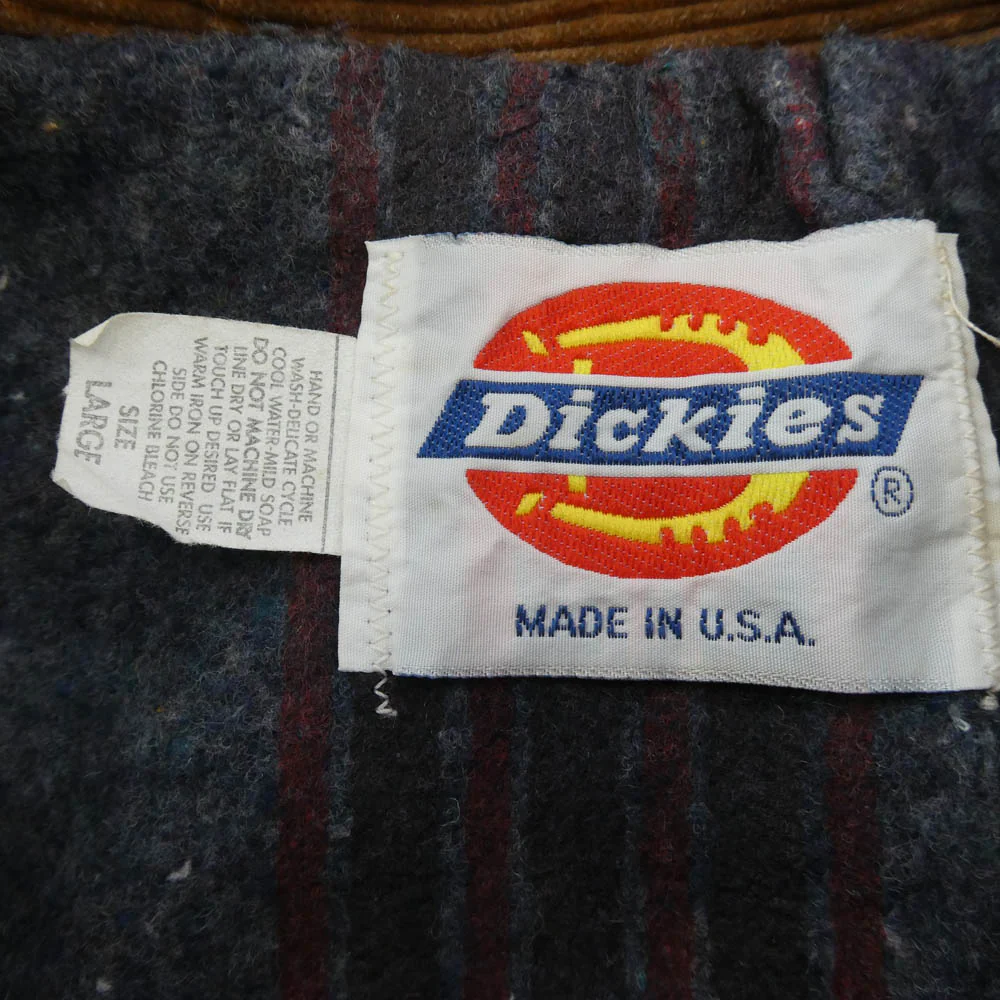 Dickies ãã£ãããŒãº USA補 ããã¯ãžã£ã±ãã ãã«ãŸã³ ã«ããŒãªãŒã« ãã©ãŠã³ç³» Lãäžå€ã - Image 5