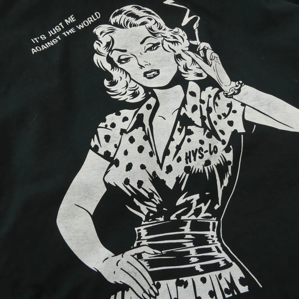HYSTERIC GLAMOUR ヒステリックグラマー 22AW 02223AB21 TSUYOSHINOGUCHI 野口強 AGAINST THE WORLD M65 アゲインストザワールド フィールドジャケット ブラック系 L【中古】 - Image 8