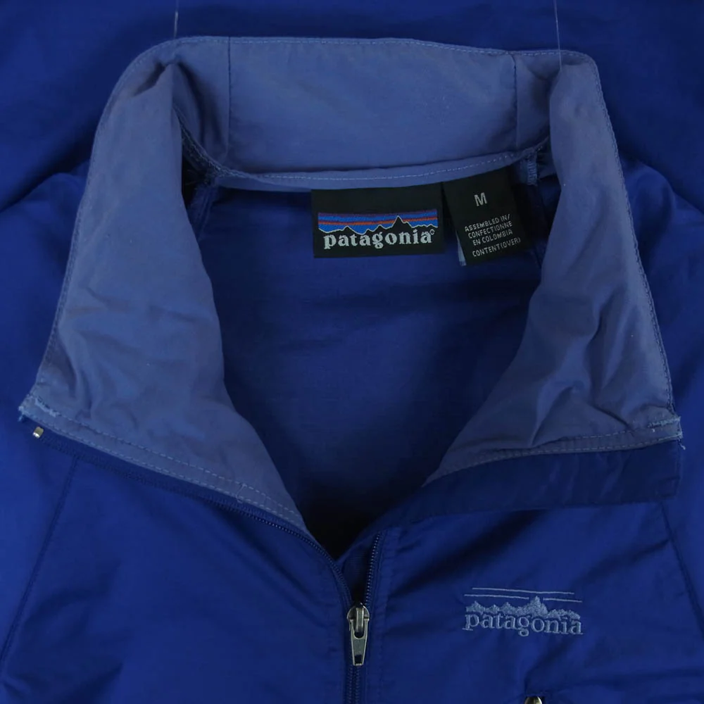 patagonia パタゴニア 24104 Velocity O2 Shell ベロシティ シェル ジャケット コロンビア製 ブルー系 M【中古】 - Image 3
