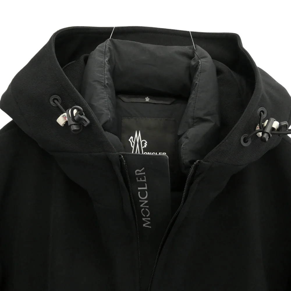 MONCLER モンクレール 17AW H20971A50740 53063 モンクレールジャパンタグ GRENOBLE PRAZ ストレッチ ナイロン ライナー ダウンジャケット ブラック系 3【中古】 - Image 3