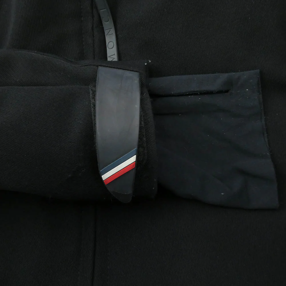 MONCLER モンクレール 17AW H20971A50740 53063 モンクレールジャパンタグ GRENOBLE PRAZ ストレッチ ナイロン ライナー ダウンジャケット ブラック系 3【中古】 - Image 4