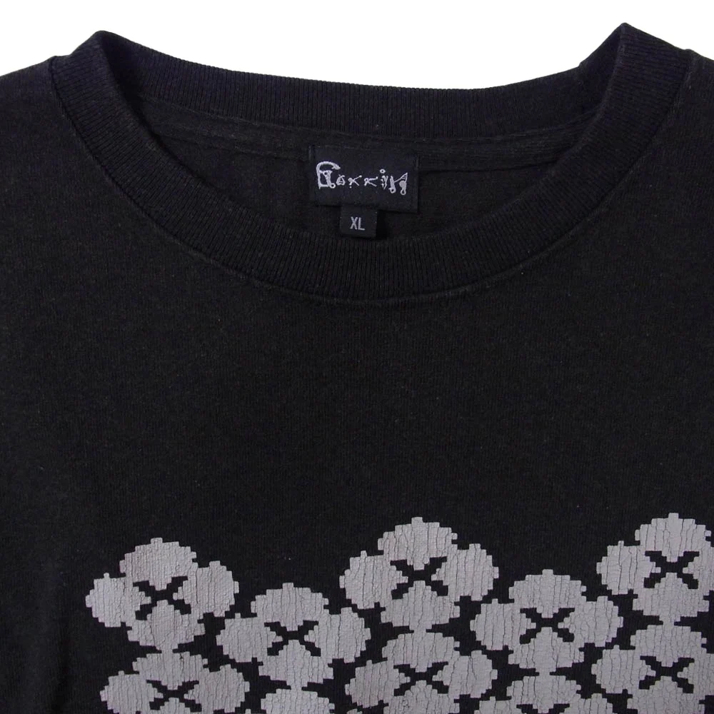 ガッキン CLASSIC HANABATSU LOGO T SHIRT 花罰 Tシャツ ブラック系 XL【中古】 - Image 3