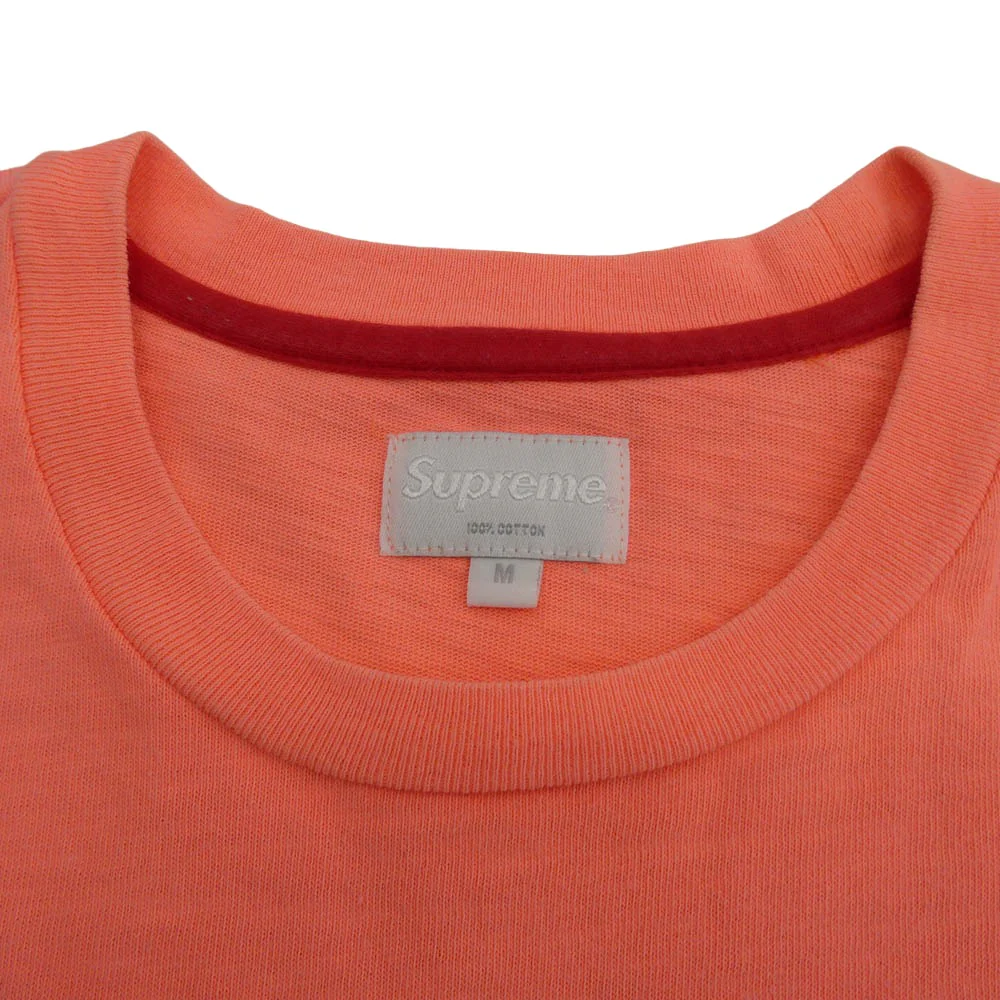 Supreme シュプリーム 15SS Coliseum Top コロシアム ヘビーオンス スラブコットンボディー 半袖 Tシャツ 蛍光オレンジ系 M【中古】 - Image 3