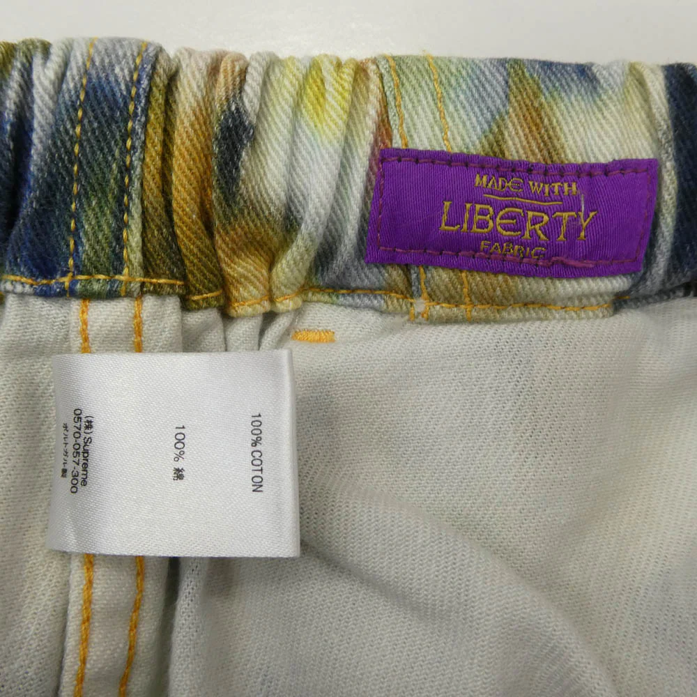 Supreme シュプリーム 20SS Liberty floral Belted Pant リバティフラワー ベルテッド パンツ マルチカラー系 S【美品】【中古】 - Image 4