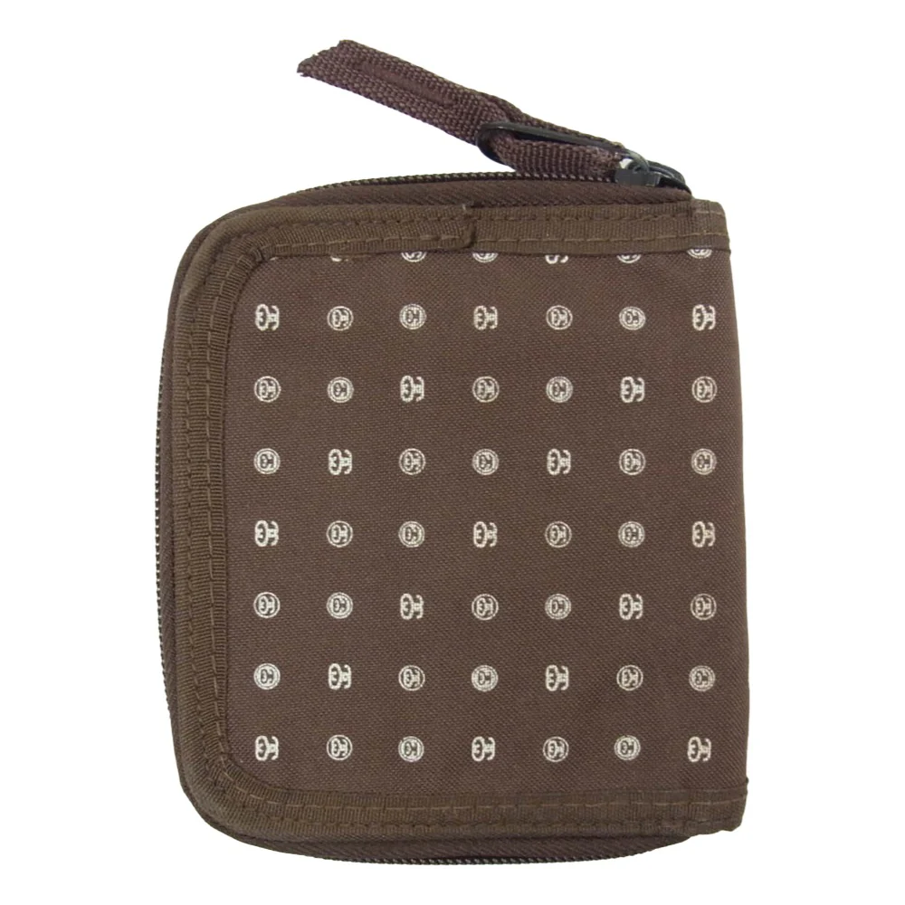 STUSSY ステューシー Monogram Print Zip Wallet モノグラム ラウンドジップ ウォレット ブラウン系【中古】 - Image 2