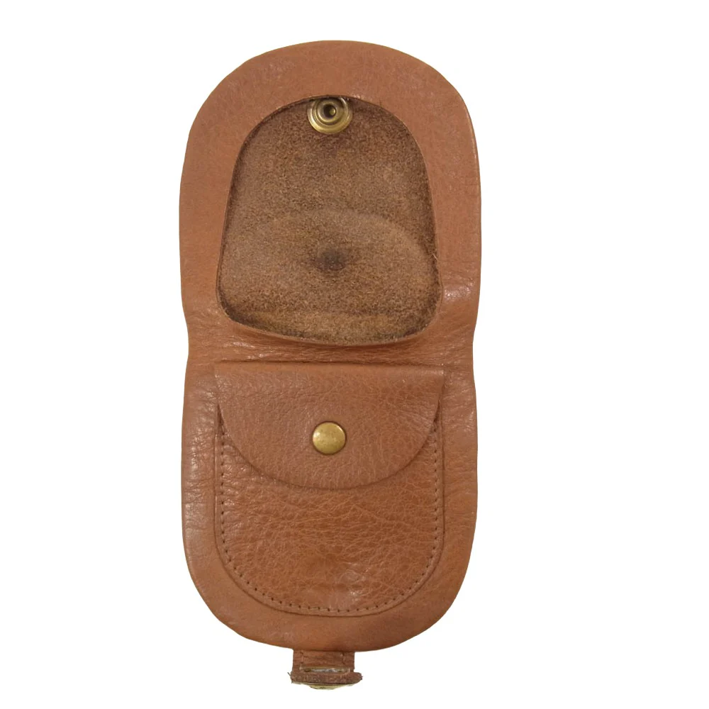 IL BISONTE イルビゾンテ レザー 小銭入れ コインケース ブラウン系【中古】 - Image 5