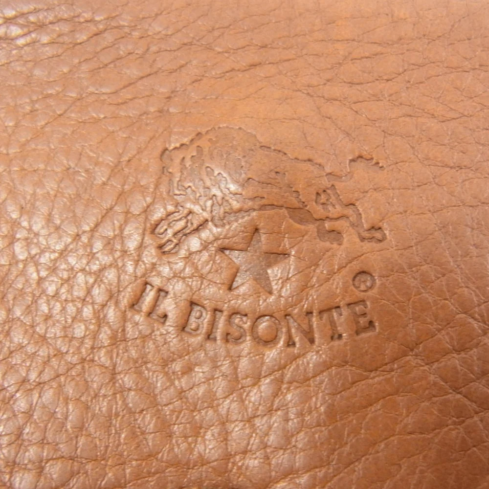 IL BISONTE イルビゾンテ レザー 小銭入れ コインケース ブラウン系【中古】 - Image 6