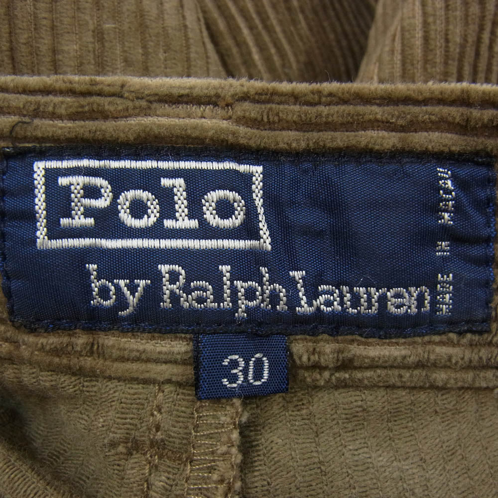 POLO RALPH LAUREN ポロ・ラルフローレン 2タック コーデュロイ パンツ ブラウン系 30【中古】 - Image 4