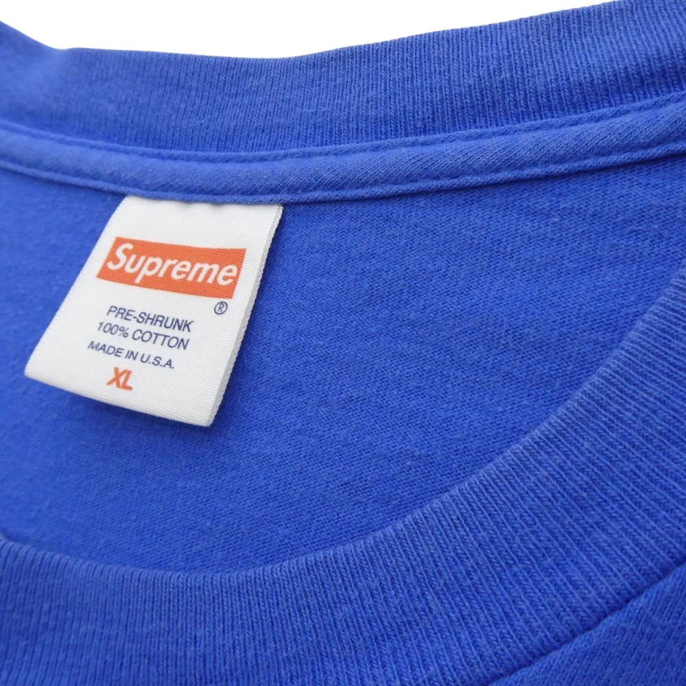 Supreme シュプリーム 14AW A Love Supreme Tee プリント Tシャツ ブルー系 XL【中古】 - Image 4