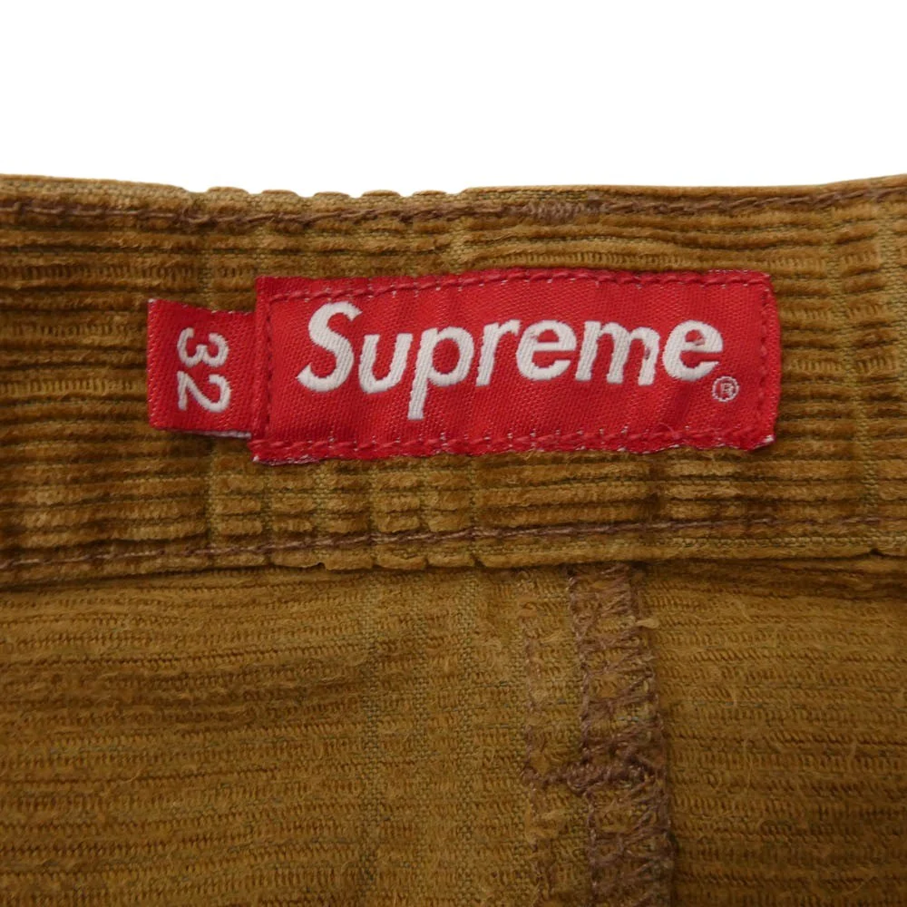 Supreme シュプリーム CORDUROY PANT コーデュロイ 5ポケット パンツ イエローブラウン系 32【中古】 - Image 5