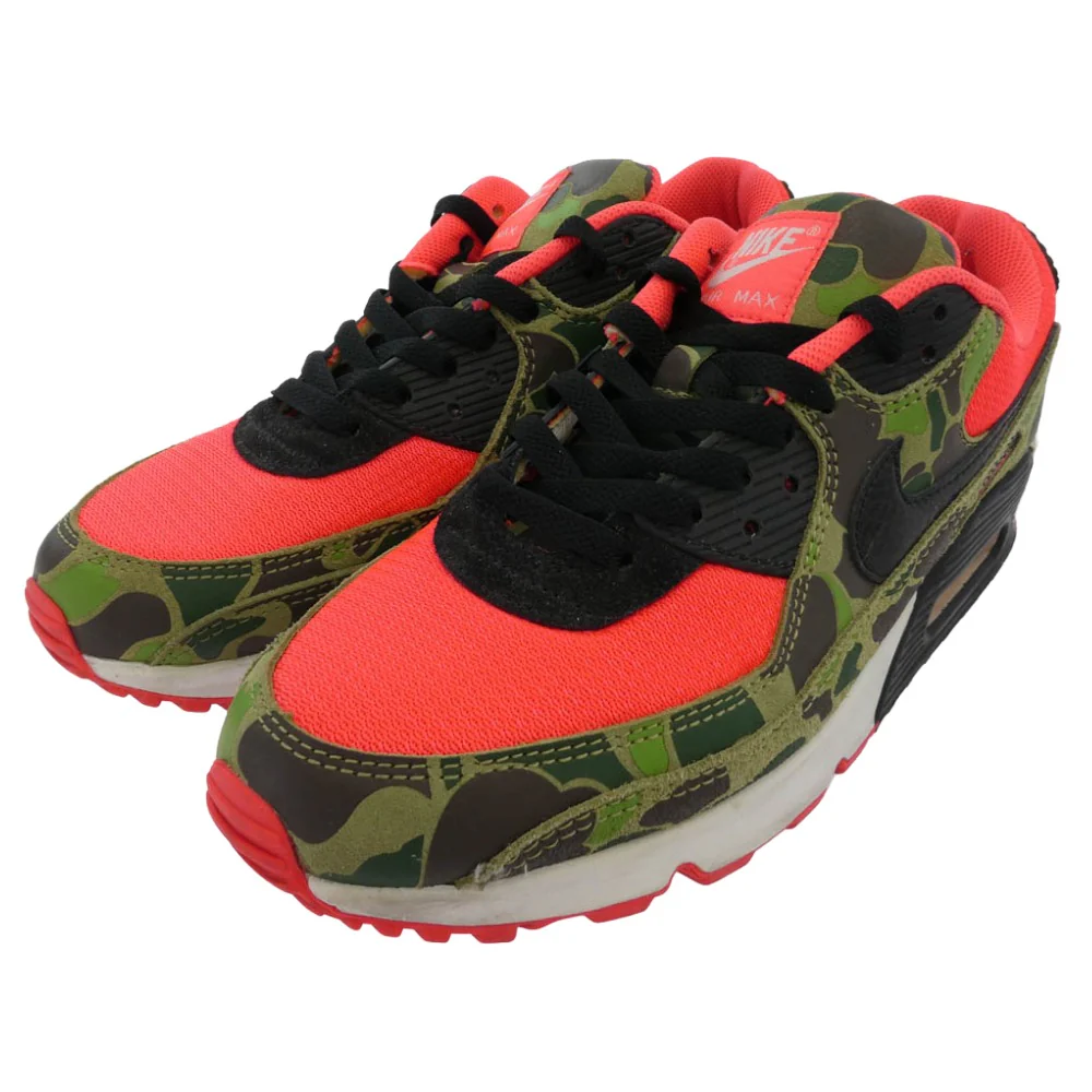 NIKE ナイキ CW6024-600 Air Max 90 Duck Camo エアマックス ダックカモ スニーカー マルチカラー系 カモフラージュ系 28cm【中古】 - Image 2