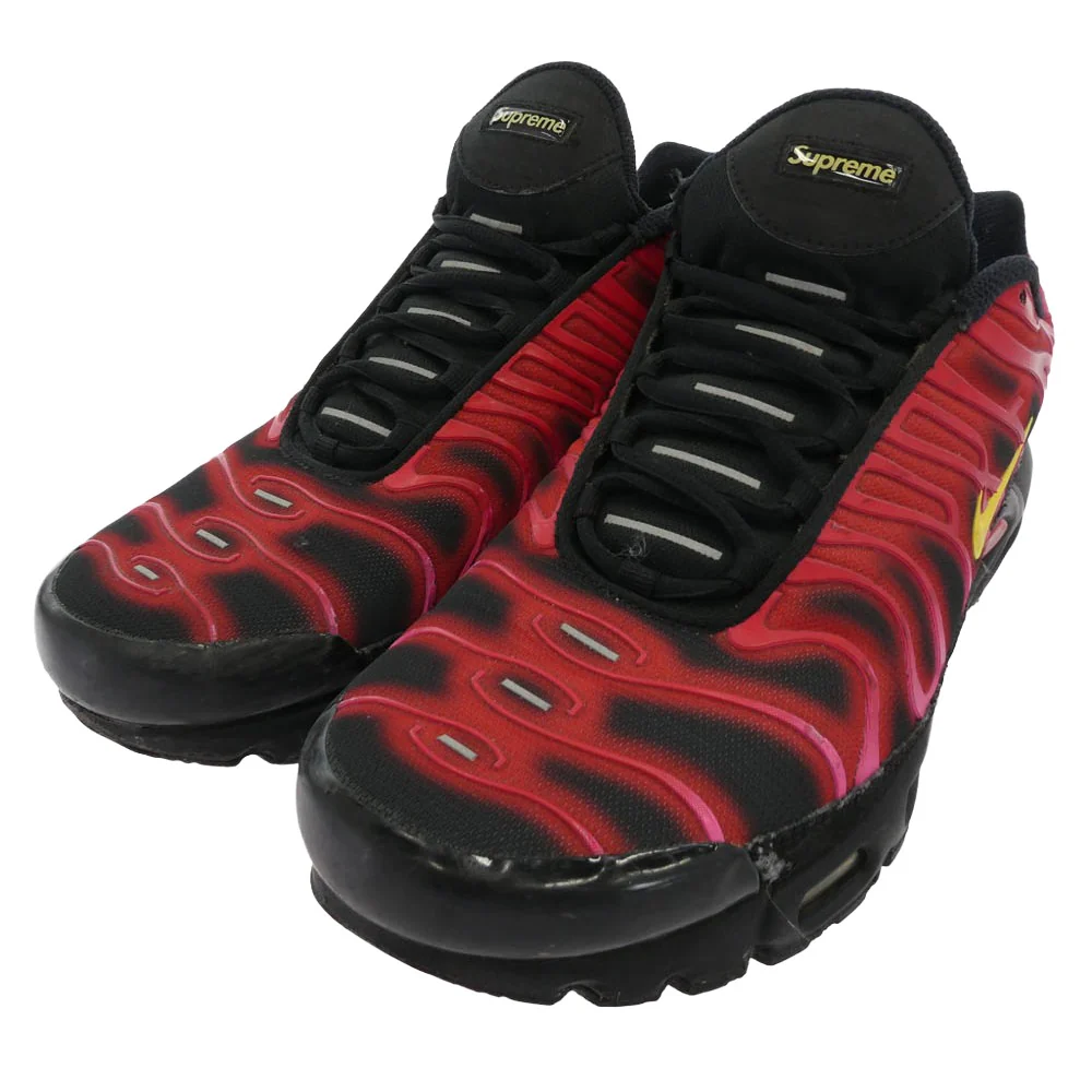 Supreme シュプリーム DA1472-600 Air Max Plus Hyper Grape エアマックス プラス ハイパーグレープ スニーカー レッド系 ブラック系 28cm【中古】 - Image 2