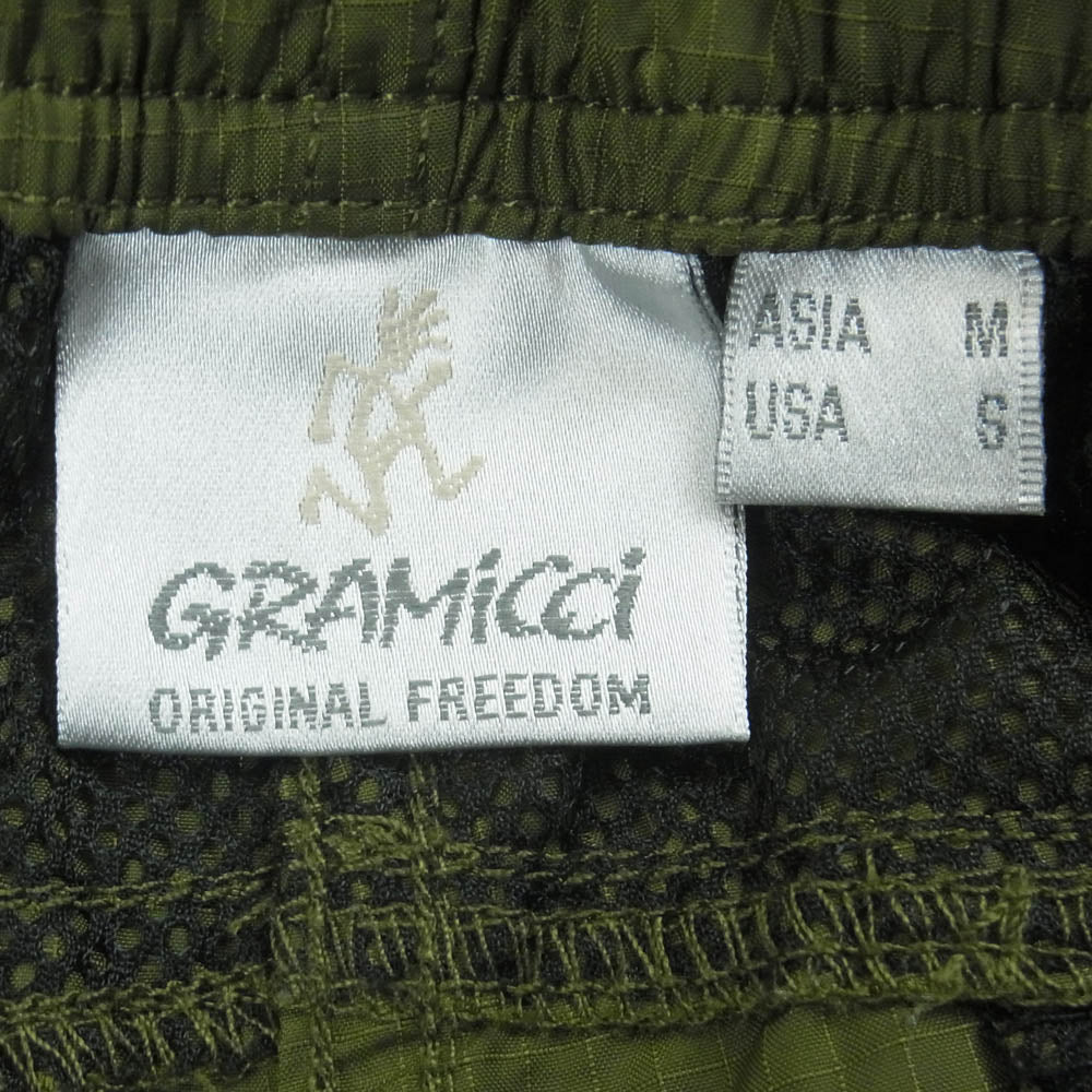 Gramicci グラミチ G2SM-P035 UTILITY TRAIL SHORT リップストップ ユーティリティー トレイル ショーツ ハーフ パンツ グリーン系 M【中古】 - Image 4