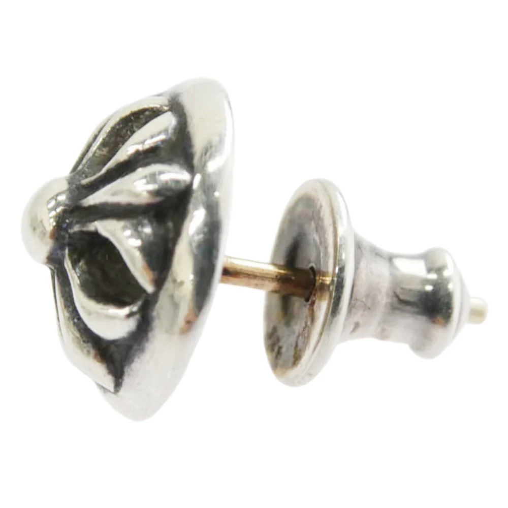 CHROME HEARTS クロムハーツ(原本無) STUD CRSBLL クロスボール スタッド ピアス シルバー系【中古】 - Image 2