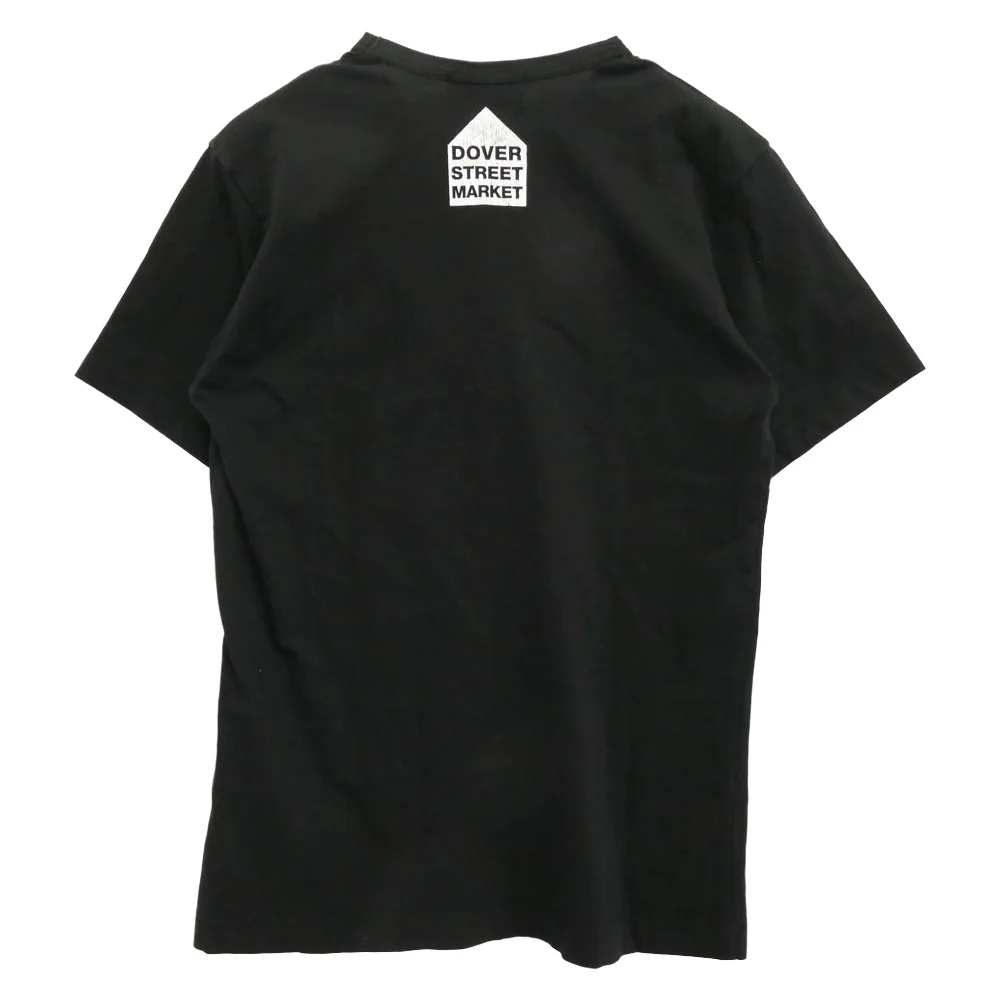 CHROME HEARTS クロムハーツ(原本無) ZI-T002 Dover Street Market ドーバーストリートマーケット ホースシューロゴ 半袖 Tシャツ ブラック系 L【中古】 - Image 2
