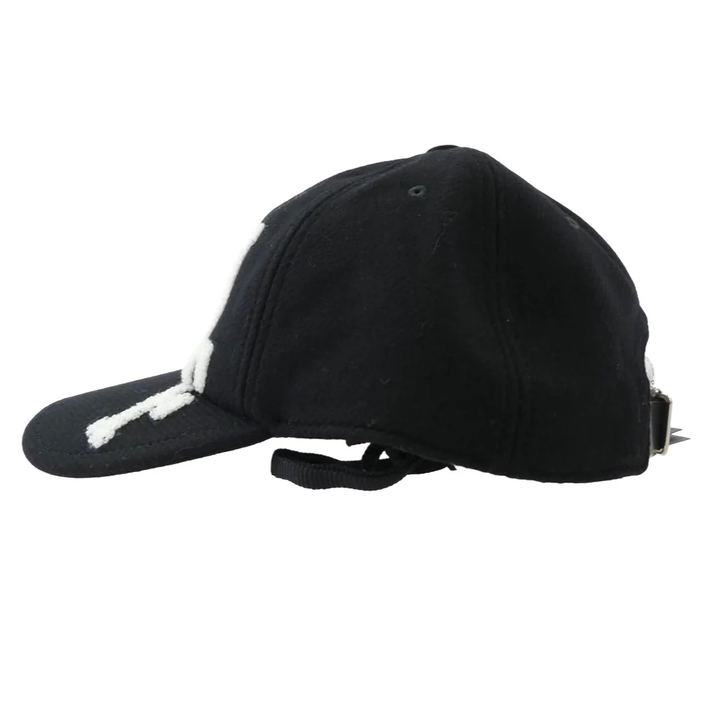 MONCLER モンクレール I209U3B00005 BASEBALL ウール ベースボール キャップ 帽子 ブラック系 UNI【極上美品】【中古】 - Image 2