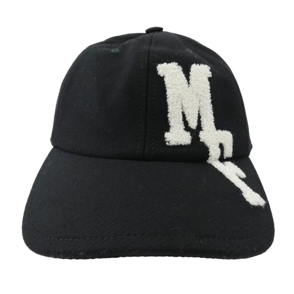 MONCLER モンクレール I209U3B00005 BASEBALL ウール ベースボール キャップ 帽子 ブラック系 UNI【極上美品】【中古】 - Image 4