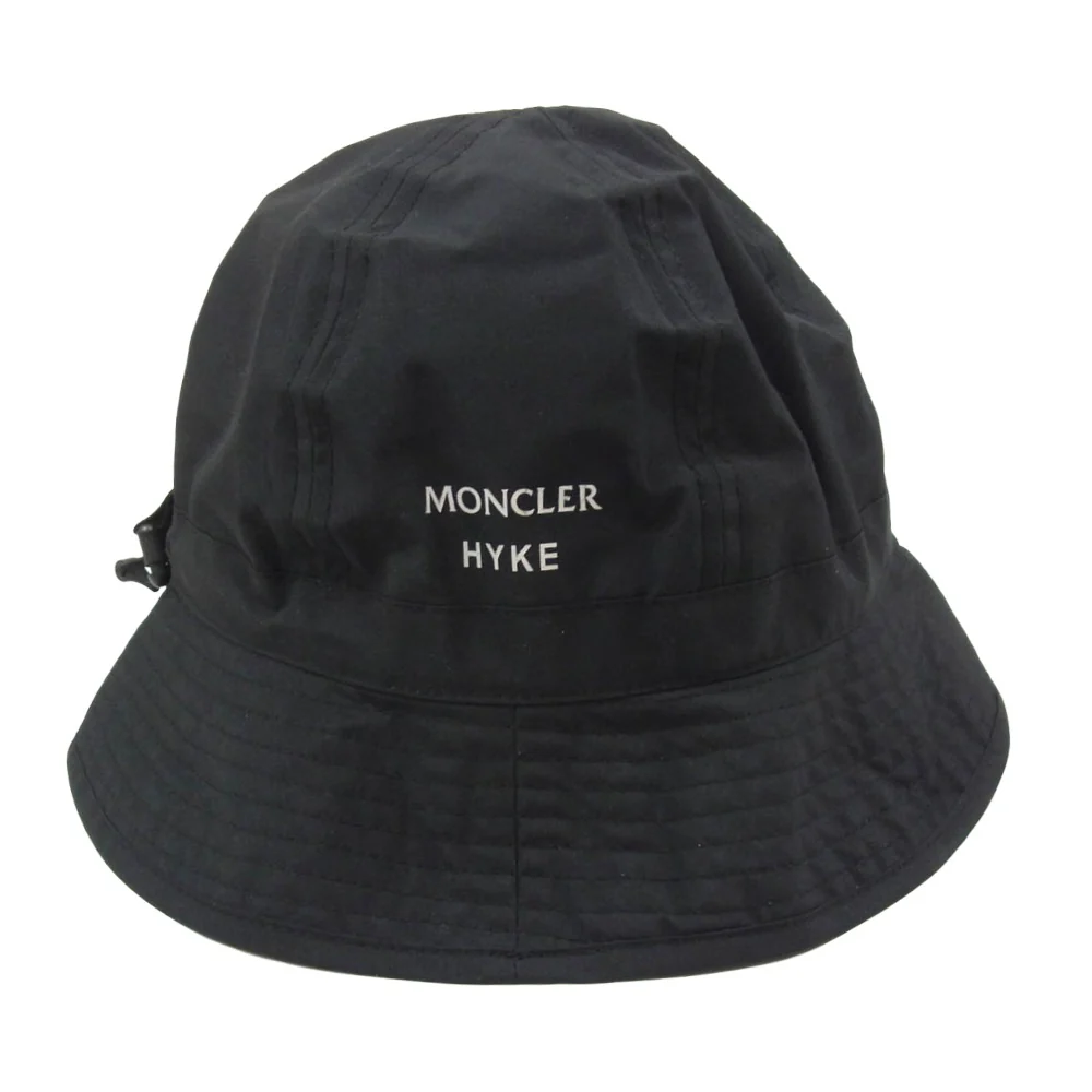MONCLER モンクレール H209K3B00001 BUCKET GORE-TEX ゴアテックス バケットハット 帽子 ブラック系 M【極上美品】【中古】 - Image 4