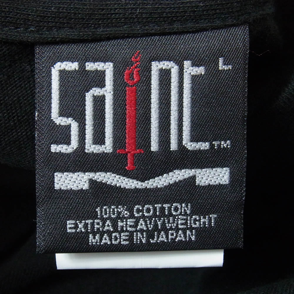 SAINT MICHAEL セントマイケル 23SS SM-A23-0000-C35 The Kid Laroi L/S T-shirt ザ キッド ラロイ 長袖 カットソー Tシャツ ロンT ブラック系 L【中古】 - Image 5