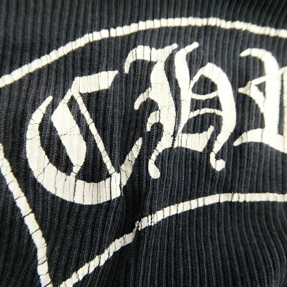 CHROME HEARTS クロムハーツ(原本無) オールド RIB TANK FUCK YOU クロス ロゴ コットン タンクトップ グレー系 S【中古】 - Image 7