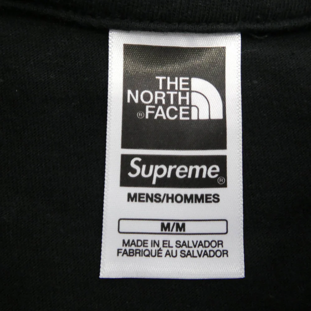 Supreme シュプリーム 23SS NT02309I PRINTED POCKET TEE プリント ポケット 半袖 Tシャツ ブラック系 M【中古】 - Image 4
