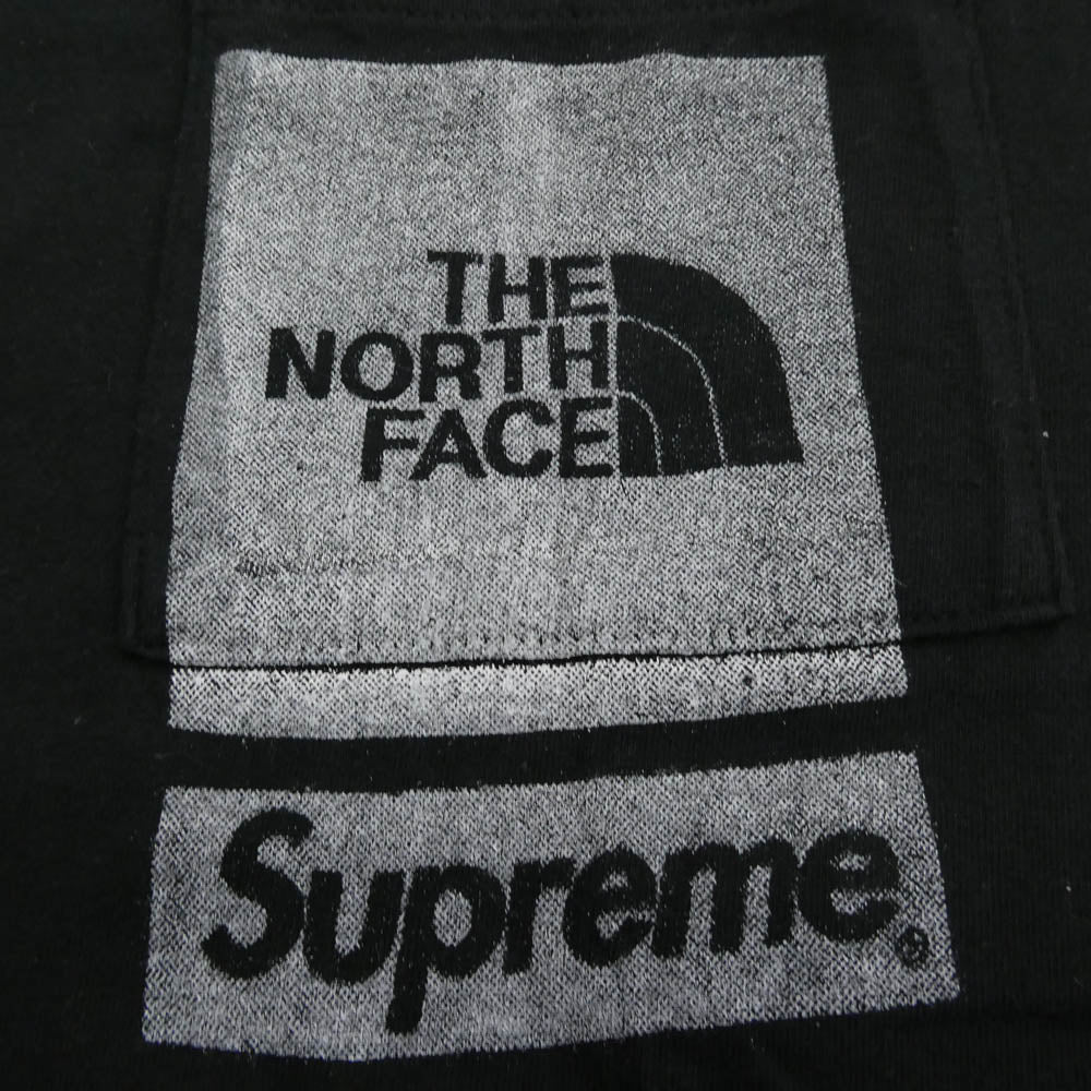 Supreme シュプリーム 23SS NT02309I PRINTED POCKET TEE プリント ポケット 半袖 Tシャツ ブラック系 M【中古】 - Image 5