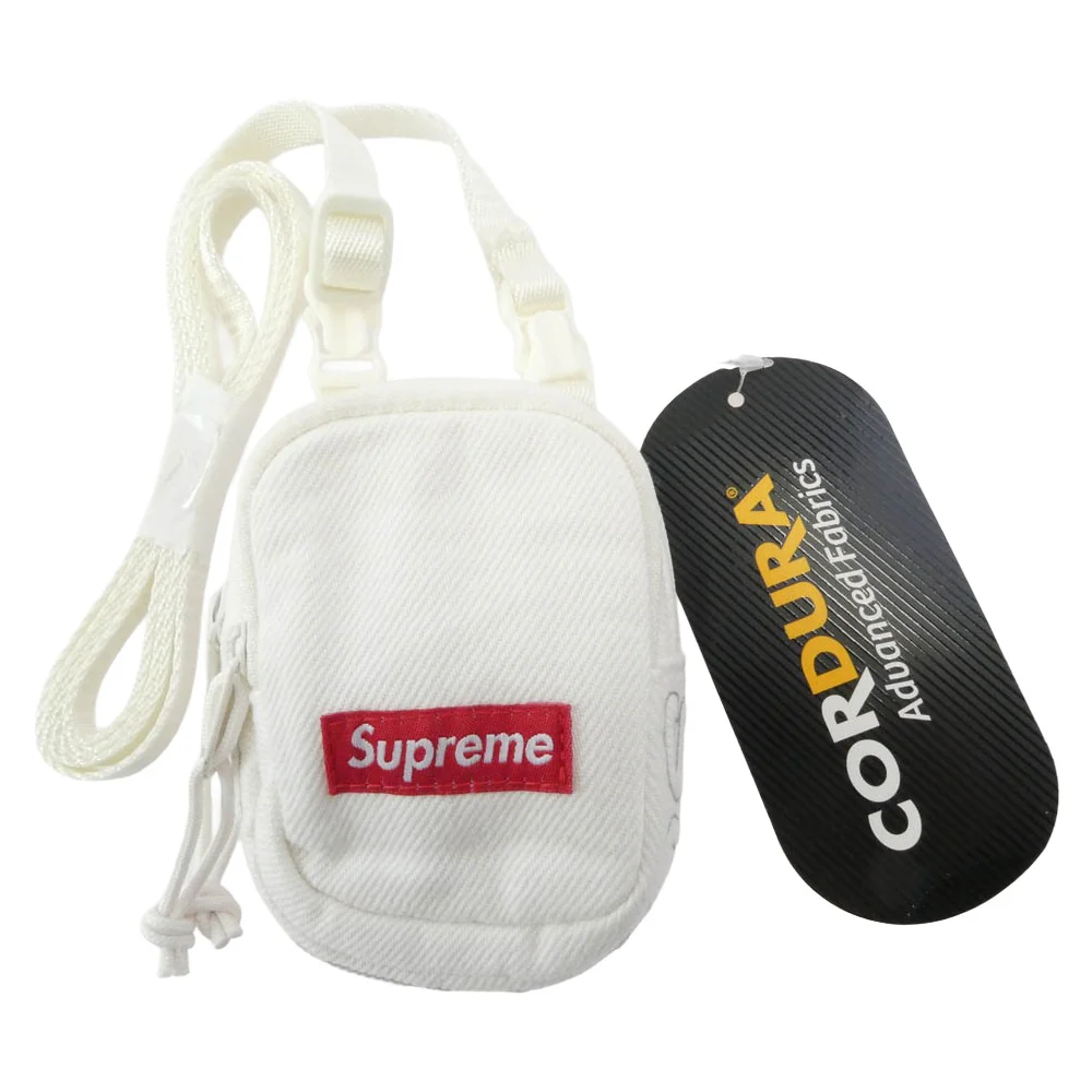 Supreme シュプリーム 25AW Denim Mini Utility Bag デニム ミニ ユーティリティ バッグ ホワイト系【新古品】【未使用】【中古】