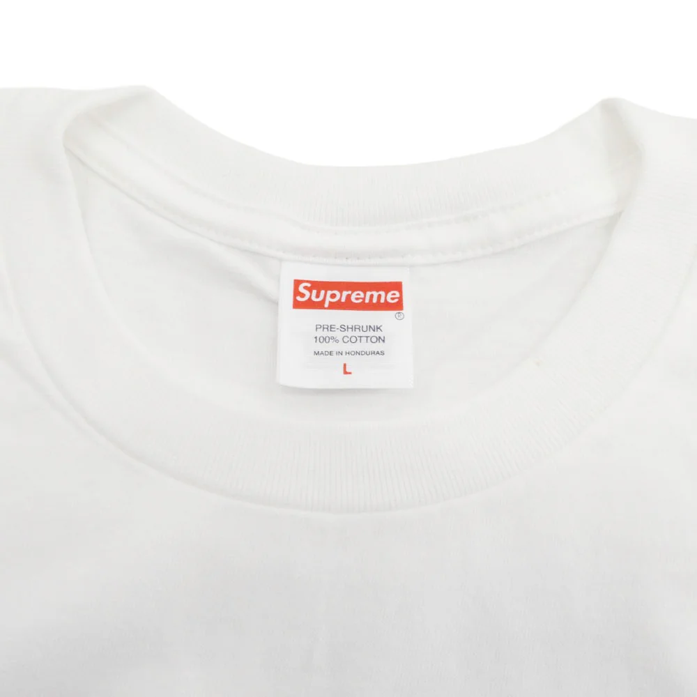 Supreme シュプリーム 25SS Los Angeles Fire Relief Box Logo Tee プリント Tシャツ ホワイト系 L【新古品】【未使用】【中古】 - Image 3