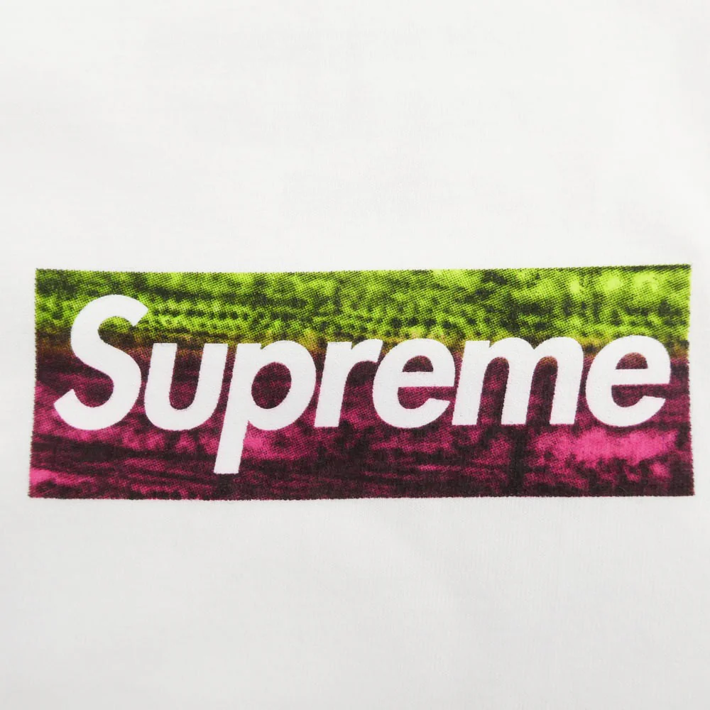 Supreme シュプリーム 25SS Los Angeles Fire Relief Box Logo Tee プリント Tシャツ ホワイト系 L【新古品】【未使用】【中古】 - Image 4