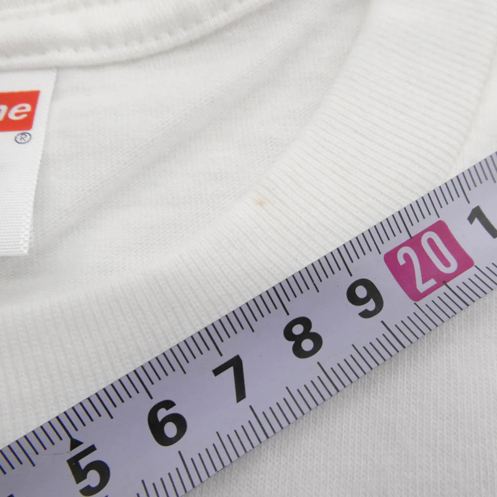 Supreme シュプリーム 25SS Los Angeles Fire Relief Box Logo Tee プリント Tシャツ ホワイト系 L【新古品】【未使用】【中古】 - Image 8