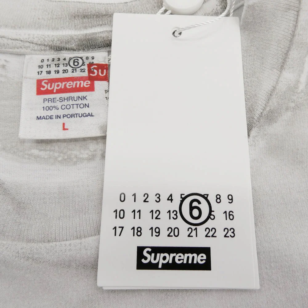 Supreme シュプリーム 24SS Box Logo Tee エムエムシックス ボックス ロゴ オフホワイト系 L【極上美品】【中古】 - Image 7