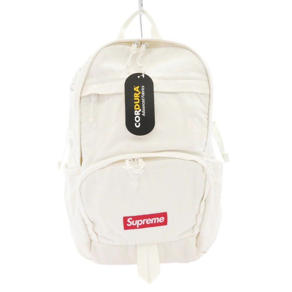 Supreme シュプリーム 25AW Denim Backpack デニム バックパック リュック バッグ ホワイト系【極上美品】【中古】