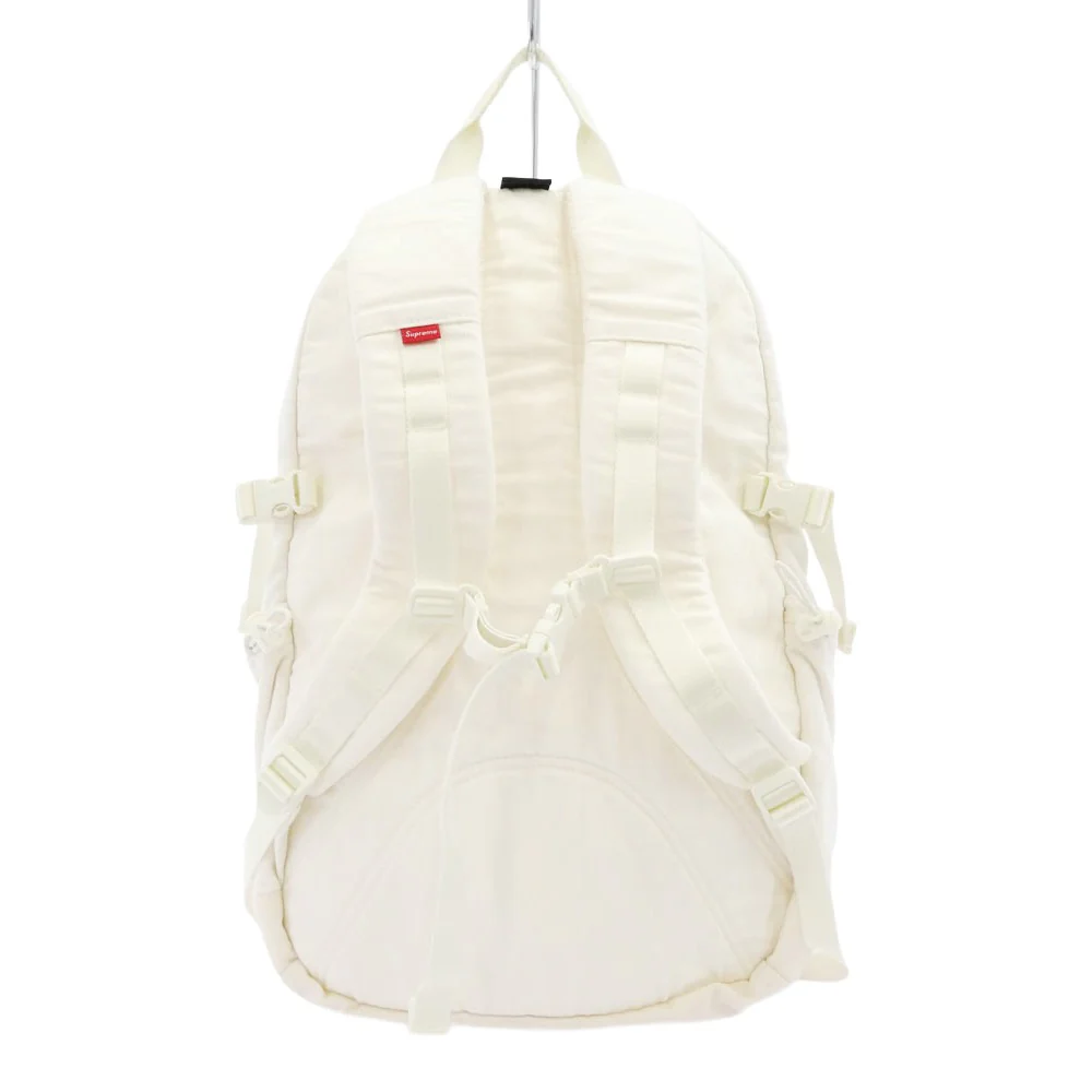 Supreme シュプリーム 25AW Denim Backpack デニム バックパック リュック バッグ ホワイト系【極上美品】【中古】 - Image 2