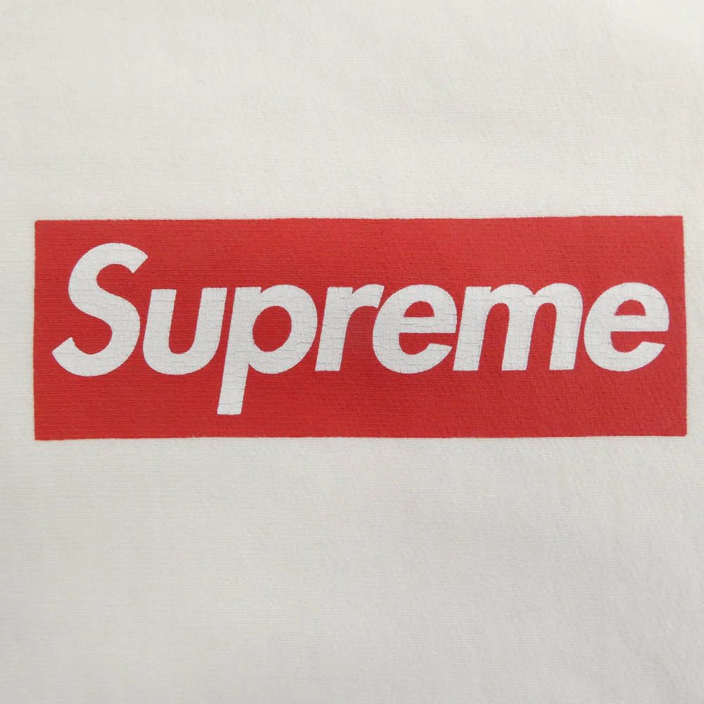 Supreme シュプリーム 25SS Washed Box Logo Crewneck ウォッシュド ボックスロゴ クルーネック スウェット ホワイト系 L【極上美品】【中古】 - Image 5