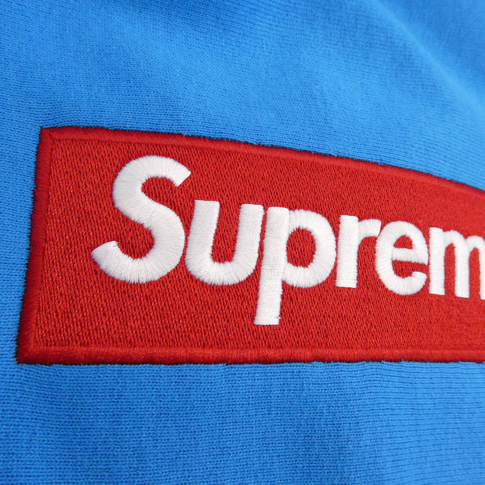 Supreme シュプリーム 25AW Box Logo Hooded Sweatshirt ボックス ロゴ フーデッド スウェット パーカー ディープスカイブルー系 L【極上美品】【中古】 - Image 7