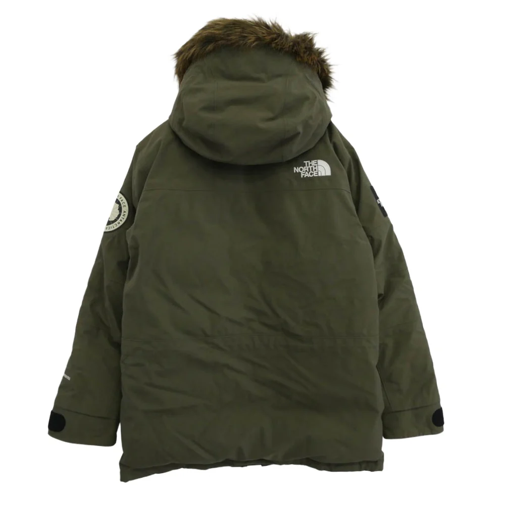 THE NORTH FACE ノースフェイス ND91807 ANTARCTICA PARKA アンタークティカ パーカ ファーフード ダウン ジャケット カーキ系 XL【中古】 - Image 2