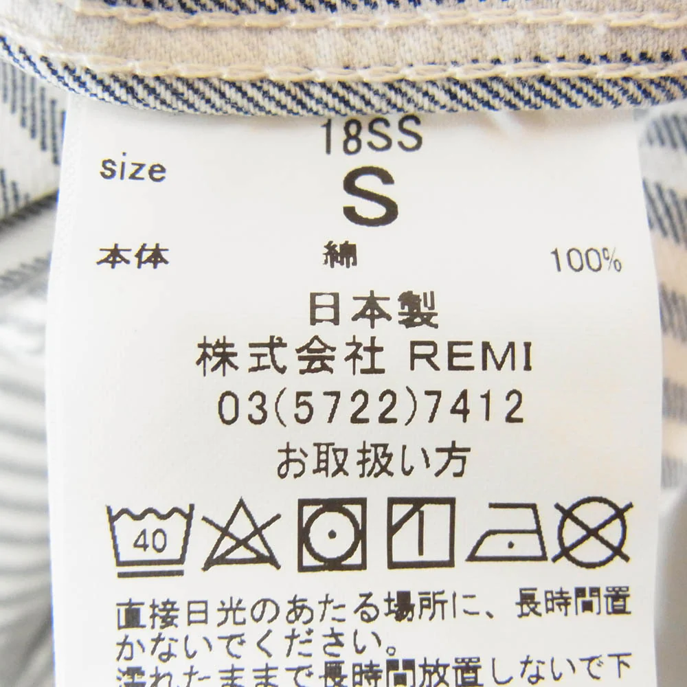 キャルオーライン cal181-004scs ENGINEERS JACKET エンジニア ジャケット インディゴブルー系 M【中古】 - Image 6